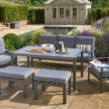 Titchwell Garden Furniture Titchwell Lounge 7 Seat Dining Set Set